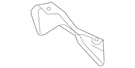 Genuine Audi Front Bracket 4KE-801-629. Fixed Price $33.75.