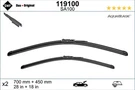 Swf 119100 Wiper Blade For Tesla. Fixed Price $105.84.