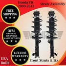 Monroe Genuine Oem Front Struts For 2009-2013 Honda Fit 1.5L Lifetime Warranty. Fixed Price $213.84.