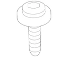 Genuine Ford Drive Motor Inverter Bolt W715832S450L. Fixed Price $9.38.