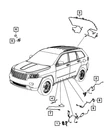 Genuine Mopar Rear Door Wiring Left 68136766AE. Fixed Price $92.56.