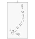 Genuine Gm Drive Motor Inverter Coolant Line 12573420. Fixed Price $23.01.