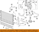 Gm Oem 11-16 Elr,volt Cooling Radiator Components-screen 22856576. Fixed Price $62.11.