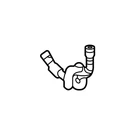 Genuine Mercedes-benz Oe Coolant Hose 206-501-45-00. Fixed Price $41.35.