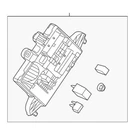 Cabin Fuse Relay Junction Box Fits 2011-2012 Buick Lacrosse 20922936. Fixed Price $39.99.