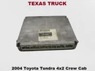 89661-0C380 2004 Toyota Tundra V8 Crew Cab 4X2 Engine Control Module Ecu Ecm Oem. Fixed Price $99.00.