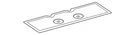 Genuine Mercedes-benz Dampening Main Floor 789-682-05-00. Fixed Price $81.80.