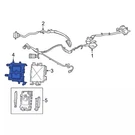 Genuine Ford Drive Motor Inverter Bracket L1MZ-14B303-A. Fixed Price $175.75.