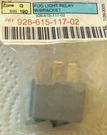 Fog Light Relay - 928 615 117 02 Fits Porsche. Fixed Price $11.95.