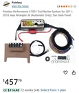 Painless Performance Trail Rocker System Made 2011-2015 Jeep. Fixed Price $200.00.