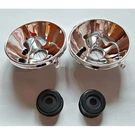Mercedes W114 W115 Headlight Reflector Pair 2 Pcs Left Right New. Fixed Price $85.00.