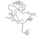 Genuine Volvo Engine Wiring Harness 31453772. Fixed Price $931.27.