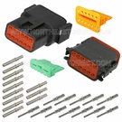 Pin Black Deutsch DT06-12S DT04-12P Waterproof Connector Kit Solid &open. Fixed Price $17.53.