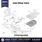 Genuine Inlet 3WAY Valve 375W3Q4000 For Kia Niro Ev. Fixed Price $340.00.