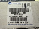 Genuine Mopar Auxiliary Coolant Pump 68457129AA. Fixed Price $140.00.