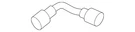 Genuine Bmw Inlet Hose 17-12-9-885-554. Fixed Price $61.13.