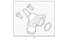 Genuine Bmw Connector Pipe 12-36-7-616-291. Fixed Price $108.45.