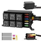 12V Box Block 6 Relays & Way Atc/ato Fuses For Auto Car Marine Boat. Fixed Price $40.88.