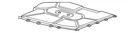 Genuine Volkswagen Drive Motor Inverter Cover 0ET-907-300-B. Fixed Price $79.29.