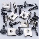 10 Sets T25 M5X19MM Fender Cover Bumper Splash Shield Screw Nut Kit For Audi. Fixed Price $17.92.