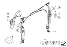 Mini R50/53/52 Window Regulator Adapter Plate, Left 5133 7197471. Fixed Price $13.31.