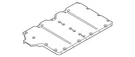 Genuine Porsche Drive Motor Inverter Cover 958-608-300-01. Fixed Price $77.76.
