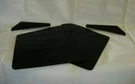 Land Rover Defender Front Mud Flap Set C/w Mounting Brackets Bearmach RTC4685. Fixed Price $68.51.