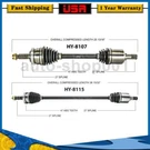 Front Driver Passenger Side Cv Axle Joint For Hyundai Sonata 2.4L 2008. Fixed Price $283.16.