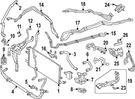 Genuine Mercedes-benz Drive Motor Battery Pack Coolant Hose 167-500-50-02. Fixed Price $139.16.