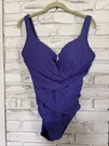 Nwt Miraclesuit Women's Sangria One Piece Pc Swimsuit Size 14. Fixed Price $32.99.