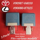 Genuine Toyota Lexus Denso Blue Heater Blower Motor Relay 90987-04010 9008087025. Fixed Price $19.98.