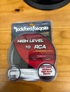 New! Rockford Fosgate RFI2SW High Level Rca Input Plug. Fixed Price $10.99.