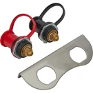 Remote Battery Terminal Studs W/ Stainless Steel Bracket. Fixed Price $45.99.