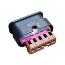 Audi Seat Skoda Vw Pin Brown Flat Contact Housing Genuine 4M0973705. Fixed Price $20.24.