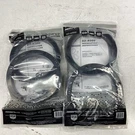 2X Metra 82-4300 Universal 1" Speaker Adapter Brackets 2/PACK. Fixed Price $22.88.