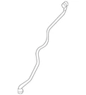 Genuine Mercedes-benz Drive Motor Battery Pack Coolant Hose 254-501-54-00. Fixed Price $14.85.
