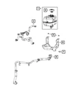 Genuine Mopar Coolant Bottle Outlet Hose 68280802AD. Fixed Price $46.55.