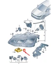 New Vw Golf Cd MK8 Led Lights Control Unit 992941591DE. Fixed Price $340.09.