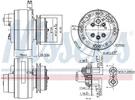 Nissens 890368 Compressor, Air Conditioning For Mercedes-benz. Fixed Price $363.78.
