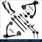 For 2003-2004 Mercury Marauder 12X Front Sway Bar Tie Rod Control Arm Ball Joint. Fixed Price $99.49.