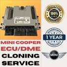 Mini Cooper Ecu Dme Cloning Service Engine Computer Plug & Play Clone Solution. Fixed Price $95.00.
