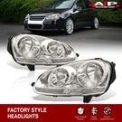 Chrome Clear Oe Style Replacement Head Lights Lamps For 2005-2010 Vw Gti Jetta. Fixed Price $121.00.