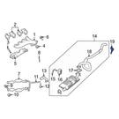 Ford Crown Victoria 2003-2011 3W1Z5A262AA Exhaust System Hanger. Fixed Price $12.87.