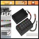 12V 10-WAY Relay Box & Atc/ato Fuse Panel Pre-wired, Dustproof For Auto, Marin. Fixed Price $122.99.