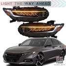 For Honda Accord 2018-2020 Front Headlights Halogen Led Drl Signal Lamp Rh&lh. Fixed Price $200.99.