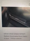 New Genuine Infiniti Accy Kick Plates T99G66SA00 Oe. Fixed Price $270.00.