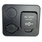 2023 2024 Fisker Ocean Rear Right Trunk Ac 120V Power Outlet Port FM2980650002. Fixed Price $89.99.