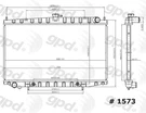 Global Parts Distributors Llc Gpd Radiator 1573C. Fixed Price $120.60.