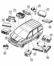 Genuine Mopar 2007-2017 Chrysler Town & Country Power Inverter Module 5026278AB. Fixed Price $146.69.