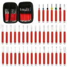 39 Pcs Auto Terminal Removal Tool Kit Wiring Harness Connector Depinning Set. Fixed Price $11.49.